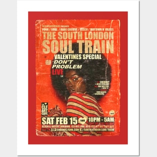 POSTER TOUR - SOUL TRAIN THE SOUTH LONDON 144 Posters and Art